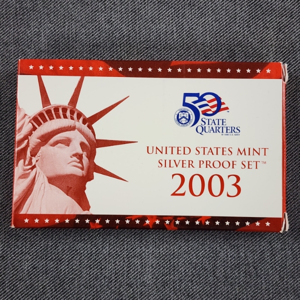 United States Mint 2003 Silver Proof Set in Original Packaging!