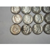 Image 4 : Lot of 23 Assorted Years Silver Roosevelt Dimes FV: $2.30