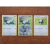 Image 1 : Lot of Three Assorted Snorlax Pokemon Trading Cards Including Reverse Holo
