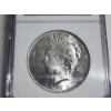 Image 2 : 1922 Silver Peace Dollar Graded NGC MS 63