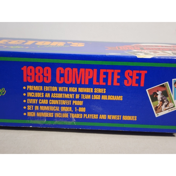 Upper Deck 1989 Baseball Collector's Choice COMPLETE SET Premier