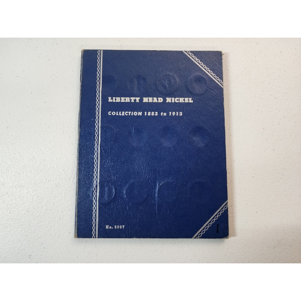 Liberty Head Nickel Collection Book 1883-1913 - Includes 28 Nickels; FV: $1.40
