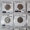 Image 2 : Binder Page of Assorted Years Canadian Quarters, $2 Coins, & $1 Coins