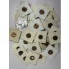 Image 2 : Lot of 46 Assorted Year Pennies, Including Wheat and Copper, FV $.46