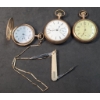 Image 1 : Illinois/Pocket Knife & Waltham Pocket Watches