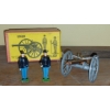 Image 1 : Antique Civil War Soldier Toys - Union Pcs In Original Box - RARE Survivor