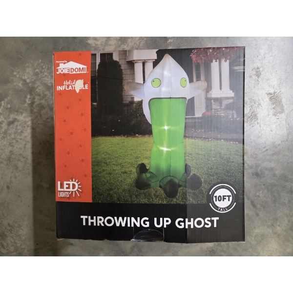 Brand New! 10 Foot LED Ghost Inflatable Yard Decor -No Shipping Available 