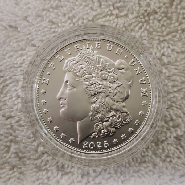 Uncirculated 2025 Morgan Dollar - .999 Fine Silver Coin 