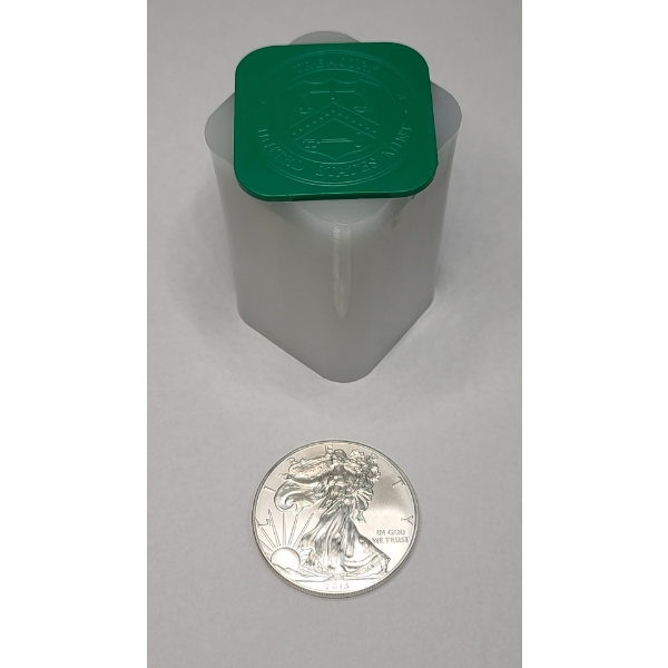 United States 2013 1 Oz .999 Fine Silver American Eagle Coin With Silver Bullion Coin Storage Tube