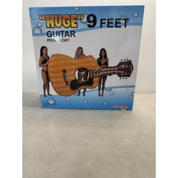 Huge 9 Foot Guitar Pool Float By Kangaroo - New In The Box 