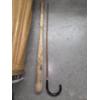Image 3 : Antique Golf Bag And Clubs, Plastic Indians Bat, Vintage Cane & Baseball Bat