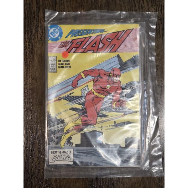 June 87' DC Flash Comic In Plastic. Excellent Condition!