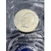 Image 5 : 1971 Eisenhower Uncirculated Silver Dollar - 40% Silver - FV $1.00 in packaging with note and token