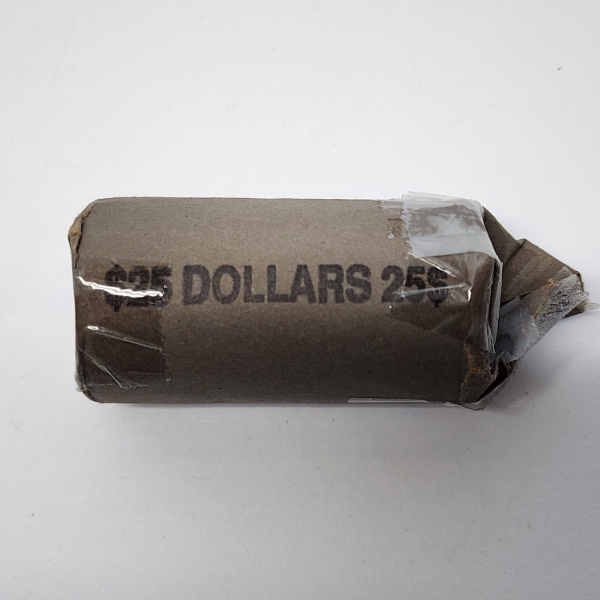 $25.00 Roll of United States Presidential Dollar Coins 