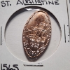 Image 5 : Four Rolled Penny Souvenir Pennies From Florida & Al-Anon Serenity Prayer Coin