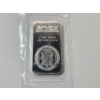 Image 1 : One Troy Ounce AMPEX .999 Fine Silver Bar Featuring American Eagle Design