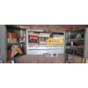 Image 2 :  *Pick Up At Louisville Home - No Shipping Available* Vintage 29''x17''x16'' Metal Cupboard & Conten