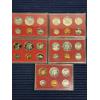 Image 9 : 7 Proof Sets - FV $12.37 - Includes Liberty Dollars - Kennedy Half Dollars - Quarters - Dimes 