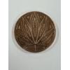 Image 1 : Limited Edition Cannabis Medicine One Ounce .999 Fine Pure Copper Coin - Exceptional Coin