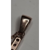 Image 6 : 10K Rose Gold 20" Cross Necklace With Diamonds - Weight: 2.2g