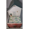 Image 7 : Vintage Marx Tin Litho Two Story Colonial Dollhouse 