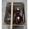 Image 6 : Vintage Items Including Wood Crate, Wire Milk Crate, Brown Glass Gallon Jugs, Scale & More