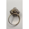 Image 5 : Women's 14K Yellow Gold Diamond Cluster Cocktail Ring - Size 7 - Weight: 7.2g