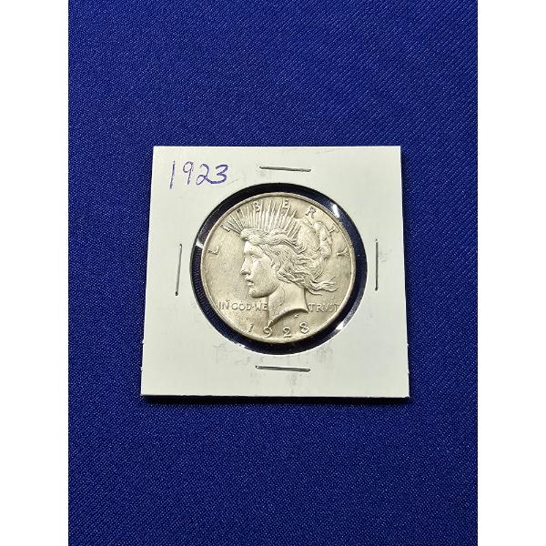 1923 Silver Peace Dollar - Excellent Condition