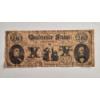 Image 5 : CSA - Civil War Confederate Currency - Repro Lot - 4 Pcs - $100, $50, $20, $10 Large Size Notes 