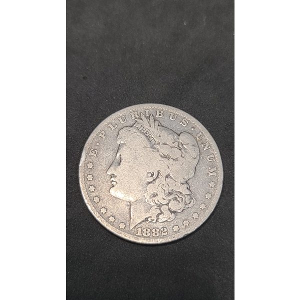 1882-O 90% Silver Morgan Dollar 