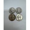 Image 1 : United States 90% Silver Quarters- $1.00 Face Value - Assorted Dates- Wonderful Condition