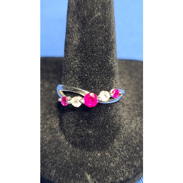 Women's STS 10K White Gold - Size 8 - Weight: 1.8g