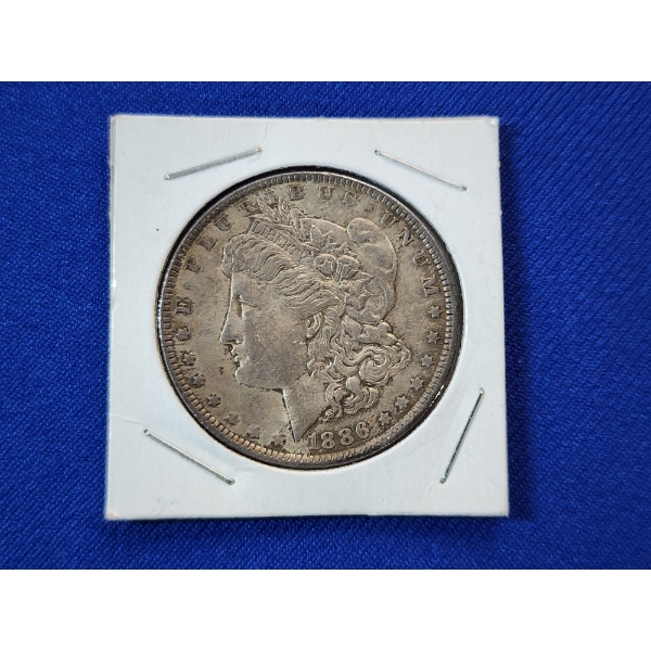 1886 90% Silver Morgan Dollar