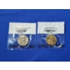 Image 1 : x2 U.S. Uncirculated Dollar Coins: JFK 2015-D & Susan B. Anthony 1979-D 