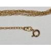 Image 3 : 14K Yellow Gold Broken Chain Necklace TW: 0.8g