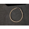 Image 2 : 3 Sterling Silver Necklaces (1 Broken) 17", 20", 26" & Stunning Twist-Cable Bracelet TW: 17.7g