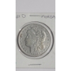 Image 2 : 1921-D United States Morgan 90% Silver Dollar - AU Condition 