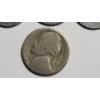 Image 5 : Assorted U.S Coins & Tokens - Including 1942 Wartime Jefferson Nickel & Akron National Bank Token