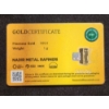 Image 5 : Financial Fitness Bullion Reserve 1 Gram Gold Bar in Plastic Certificate Card