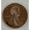 Image 1 : Copper Lincoln U.S. Union Shield Round - 1 AVDP .999 Fine