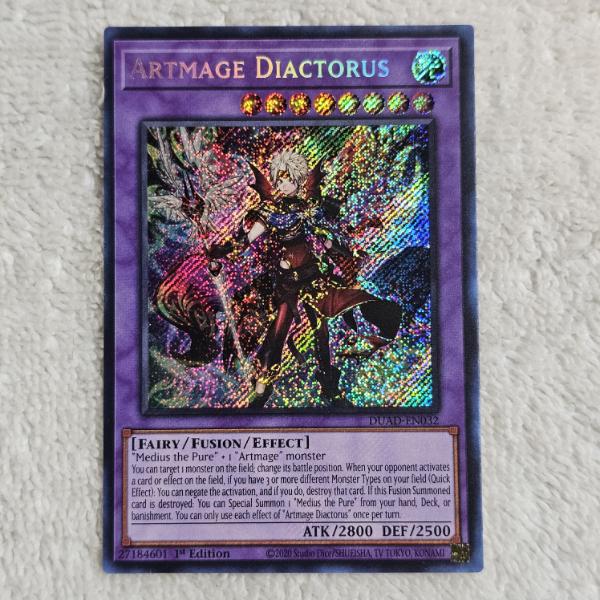 Yu-Gi-Oh! Artmage Diactorus Holo 1st Edition - (DUAD-EN032)