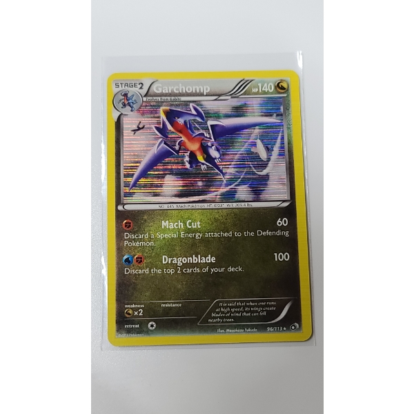 Pokemon Legendary Treasures Garchomp #96/113 Holo Rare Card