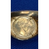Image 3 : 1949 9ct Saint George & Dragon Medallion Ring - Size 7 - Weight: 1.8g