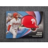 Image 1 : 2022 Topps BH-BH Bryce Harper Philadelphia Phillies Commemorative Batting Helmet Card