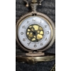 Image 7 : Group Of (2) Modern Quartz Pocket Watches With Chains