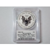 Image 3 : 2021-W American Silver Eagle - 1 oz .999 Fine Silver - PCGS REV. PR 70 Type 1 Designer Edition FDOI