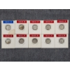 Image 1 : Ten Assorted Silver Mercury Dimes in Great Condition in Sleeves - $1.00 Face Value