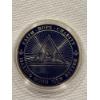 Image 2 : Free Mason Making Good Men Better Challenge Coin - Mint Condition