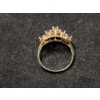 Image 4 : 10K Gold Ring Ft. Beautiful Purple Stones Weighing 2.2 Grams