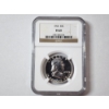 Image 1 : 1954 Franklin Half Dollar 90% Silver - NGC PF 69
